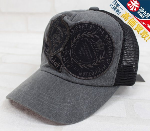 1H2787/未使用品 TMT ワッペンメッシュキャップ