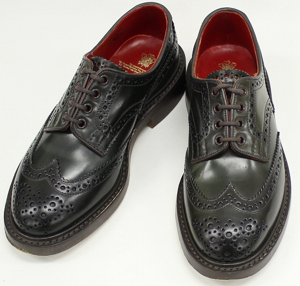 トリッカーズ m5633 バートン コードバン シューズ