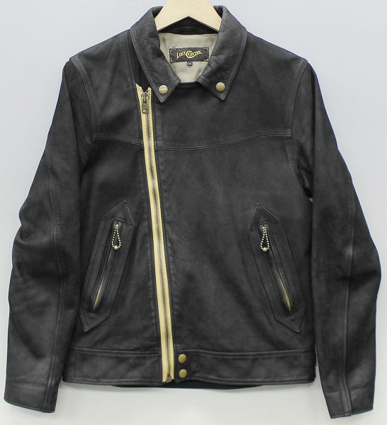 ロストコントロール ヌバックレザーライダース