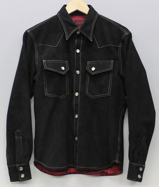 RJB ラムスキンウエスタンシャツ