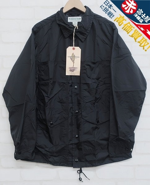 5T3578/新品 ササフラス リーフプルーナージャケット ナイロンタフタ SASSAFRAS LEAF PRUNER JACKET NYLON TAFFETA SF-191426