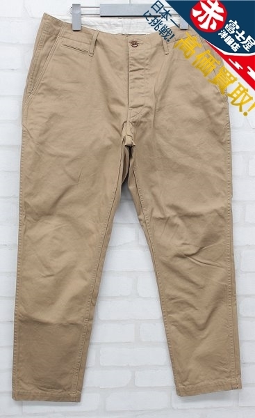 2P0085/sanca CHINO TAPERED TROUSERS サンカ チノテーパードパンツ