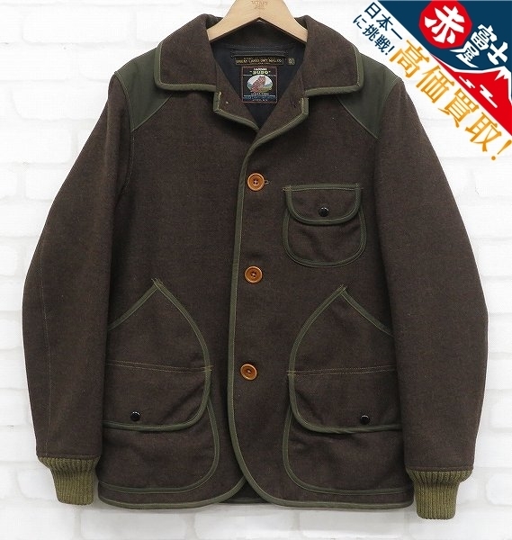 JK2J8922/未使用品 フリーホイーラーズ ボストン ハンティングコート FREEWHEELERS Boston