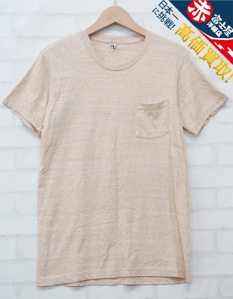 3T1069【クリックポスト対応】フィルメランジェ BROWN ポケットTシャツ FilMelange