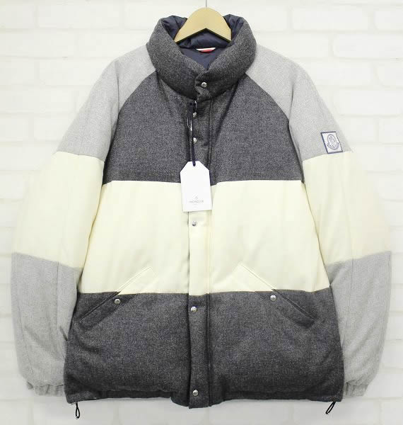 未使用品 モンクレールガムブルー リバーシブルダウンジャケット Moncler Gamme Bleu