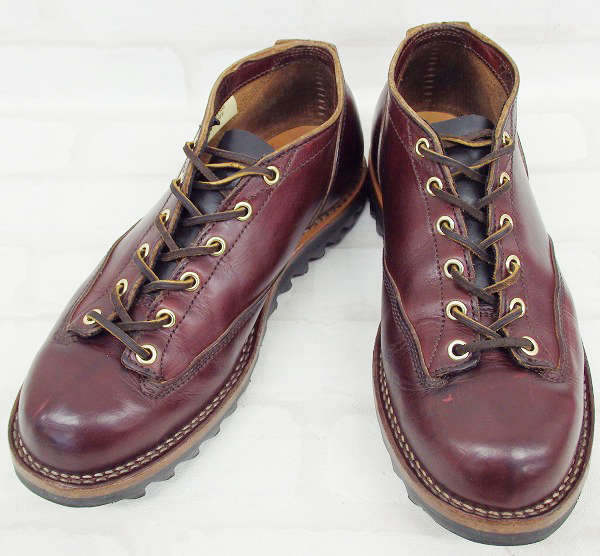 VIBERG 245 LACE TO TOE オックスフォード ブーツ