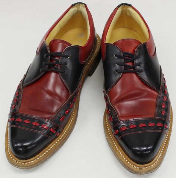 RJB L103 コードバンフラットローシューズ