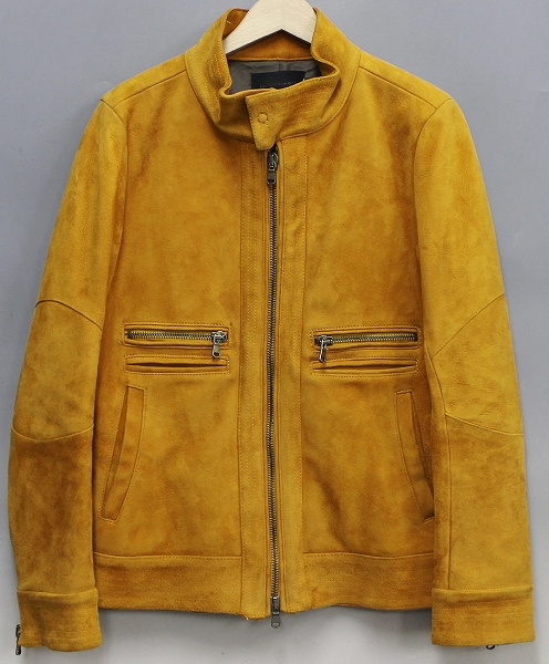 jun hashimoto スエードレザージャケット ジュンハシモト