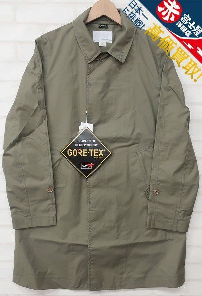 3T4677-2/新品 ナナミカ GORE-TEX ステンカラーコート nanamica GORE-TEX Soutien Collar Coat SUBS766