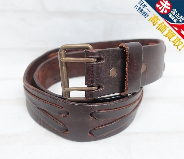 1A9155/スティーブンソンオーバーオール レザーベルト StevensonOverall Co.