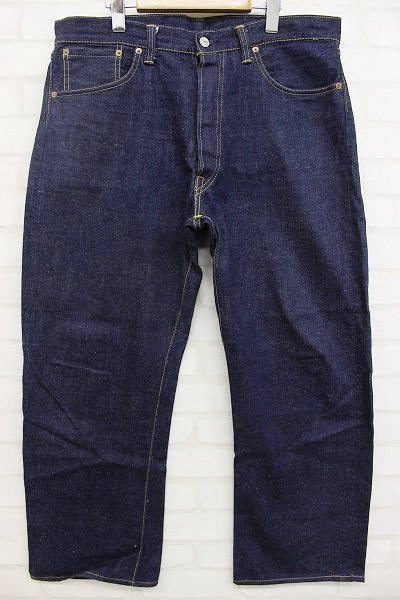 ウエアハウス 1001XX 初期 牛パッチ アーキュエイトステッチ デニム WAREHOUSE