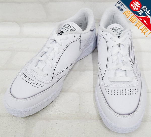 2S3806o/Maison Margiela×Reebok 21SS PROJECT 0 CC メゾンマルジェラ リーボック プロジェクト0 クラブシー スニーカー