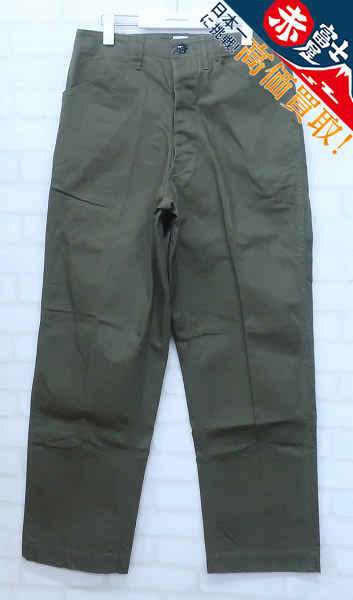 JK2P7296/未使用品 アナトミカ USN ユーティリティパンツ ヘリンボーン ANATOMICA UTILITY PANTS HBT