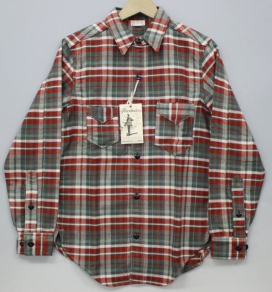 新品 フリーホイーラーズ ログドライバー ネルシャツ