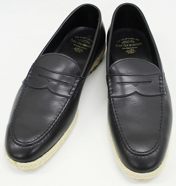 footthecoacher コインローファー エスパドリーユ