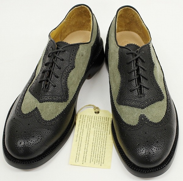 新品 ユケテン ウイングチップレザーシューズ YUKETEN