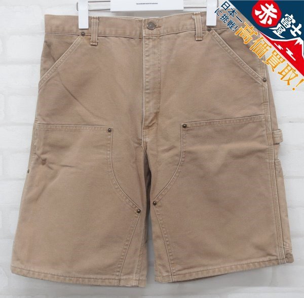 KH3P0496/カーハート WU6206 ダック地ダブルニーペインターショーツ carhartt