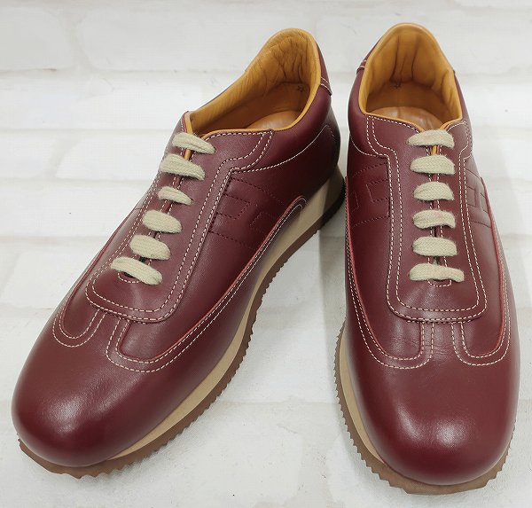 SU2S2215/エルメス クイック レザースニーカー HERMES QUICK