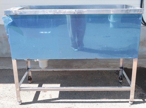 SU2A0910/業務用ステンレスドッグバス シンク ペット トリミング 浴槽