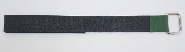 2A0200【クリックポスト対応】新品 復刻品 NASAベルクロバンド グリーン 20mm ナサ ウォッチブレス 時計