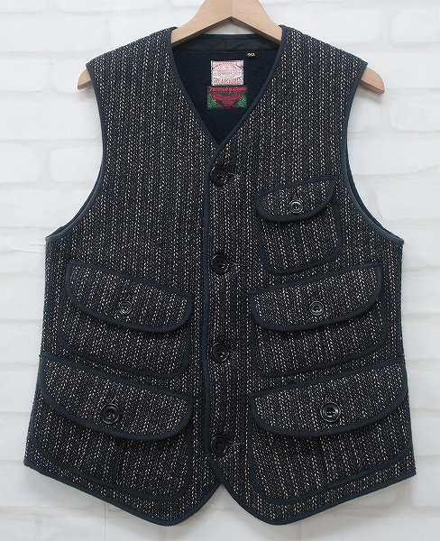 2J4550/フリーホイーラーズ グレイズハーバー ビーチクロスベスト FREEWHEELERS GRAYS HARBOR