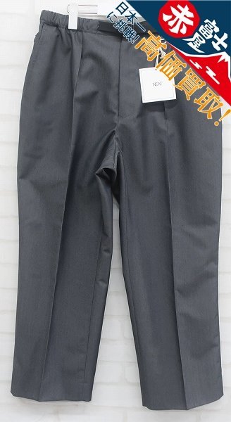 KH3P1686/NEAT NEATTECH for EUREKA T/W Gabardine Wide Standard Trousers ニート エウレカ ギャバジンワイドスタンダードトラウザー パンツ
