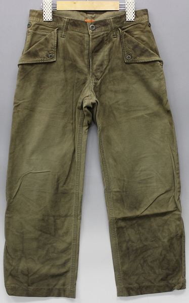 KATO ムラ染めワークパンツ