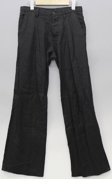 リップヴァンウィンクル リネンルーズフレアパンツ