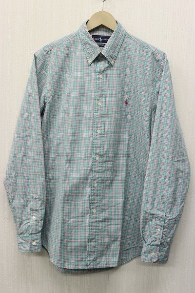 ラルフローレン 長袖BDチェックシャツ