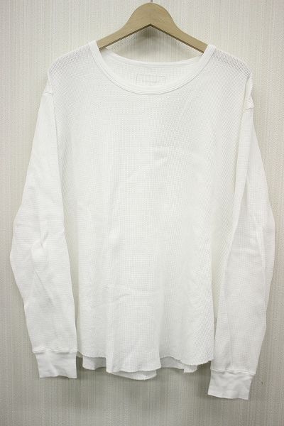 SOPHNET 15-16AW コットンワッフルカットソー ソフネット