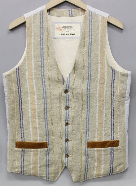 RIDING HIGH ストライプベスト ライディングハイ