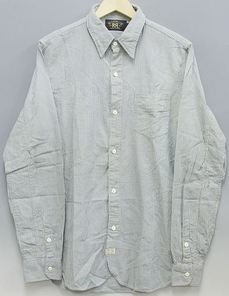 RRL BDストライプワークシャツ