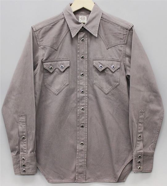 リアルマッコイズ 長袖ウエスタンシャツ