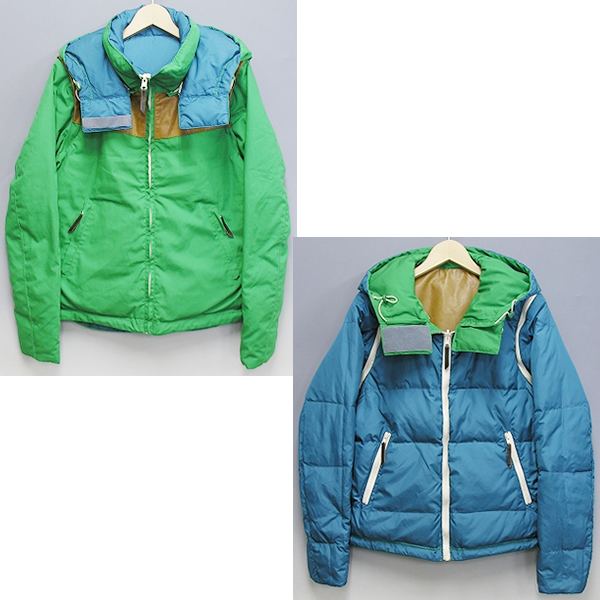 美品 ファクトタム 8WAYダウンジャケット ベスト